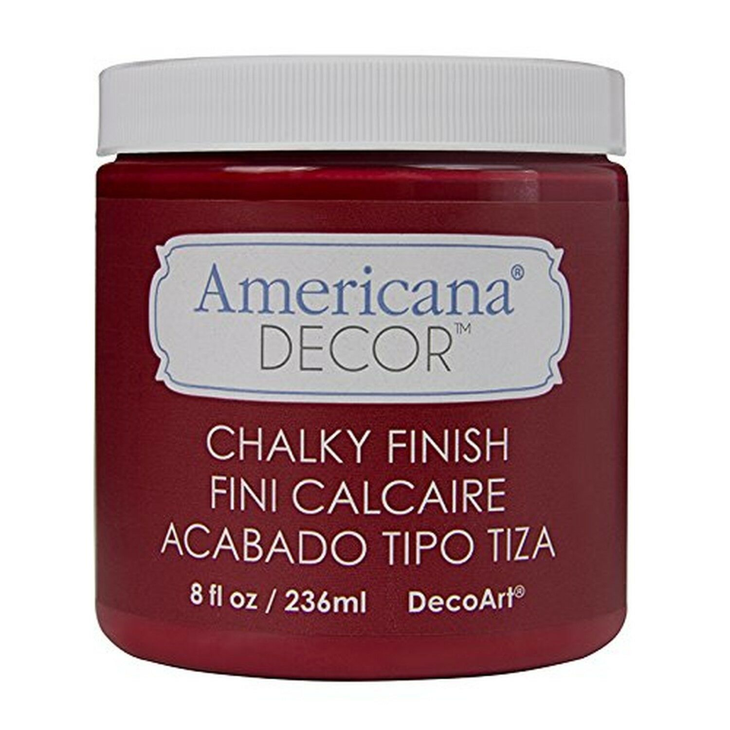 DecoArt Americana Decor Chalky Finish Paint - Rouge 